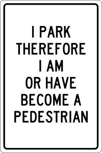 Poetry Traffic Sign sample prototype art