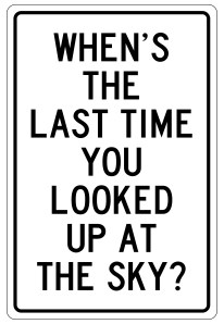 A simple question or thought-provoking comment?